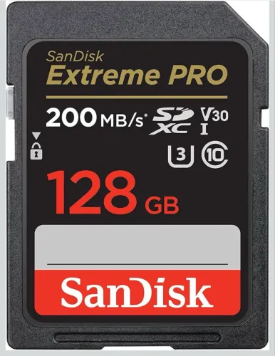 Cartão SD SanDisk Extreme Pro 128GB