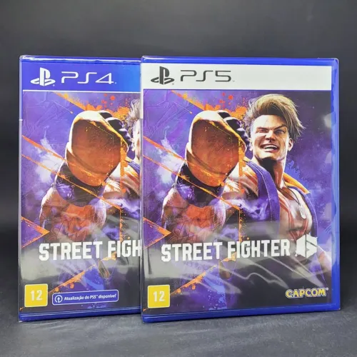 Em estoque Street Fighter 5 - PS4 e PS5