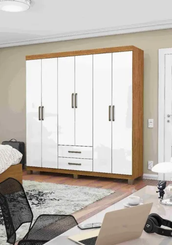 Guarda Roupa Áries Gold - Entrega Rápida