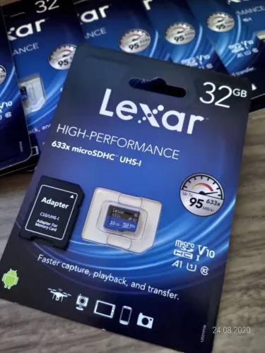 Cartão de memória Lexar 32gb