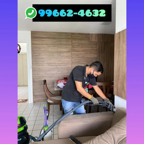 Limpeza de sofá profissional