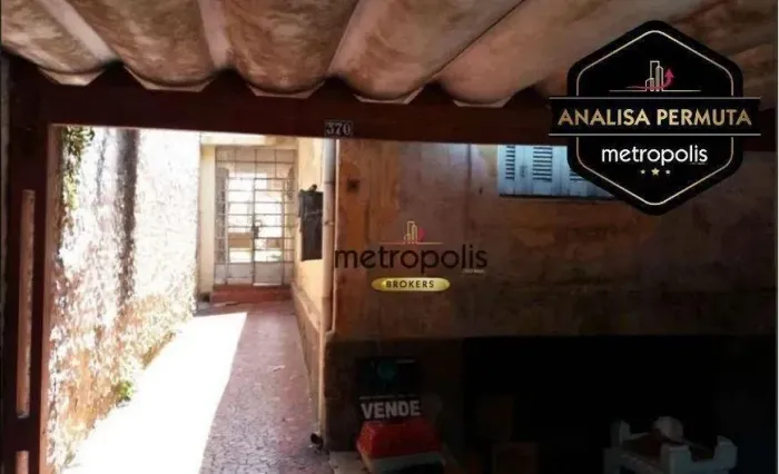 Terreno à venda, 250 m² por R$ 601.000,00 - Casa Branca - Santo André/SP
