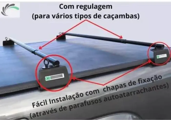 Rack caçamba universal camionete 
