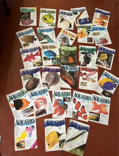 28 Capas Revista Vida No Aquario Decada De 80