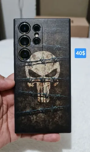 Capa de Celular Personalizada Punisher Samsung S24 Ultra 