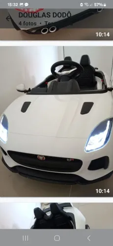 Aluguel de carro esportivo(Jaguar) para festas infantis. 