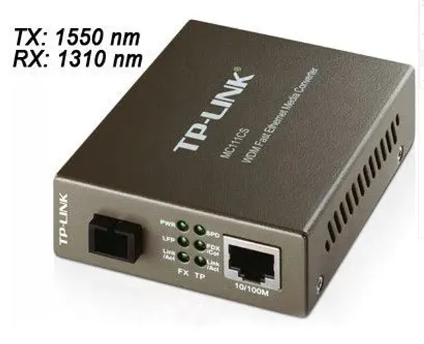 Conversor De Mídia Tp-Link Mc111Cs B 10/100