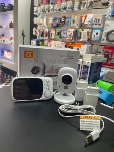 Monitor de Bebê - Câmera e Tela - Alpha CAM-01