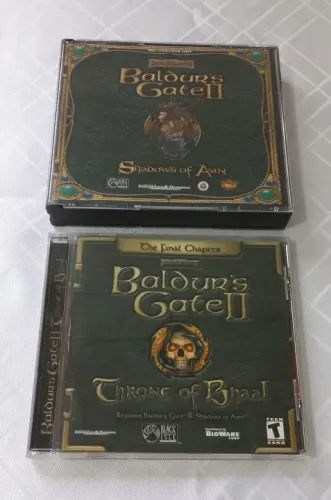 Baldur's Gate II - Shadows of Amn e Throne of Bhaal - PC