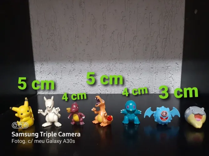 Bonecos Pokémon Miniaturas 