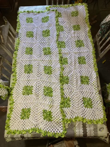 Kit com 4 peças de crochê para cozinha