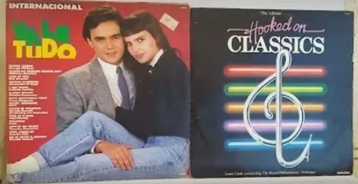 LPs Vale Tudo Internacional e Hooked on Classics