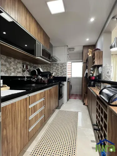 Apartamento Mobiliado Para Locacao Com 2 Dormitorios No Condominio El Cielo Em Osasco,sp