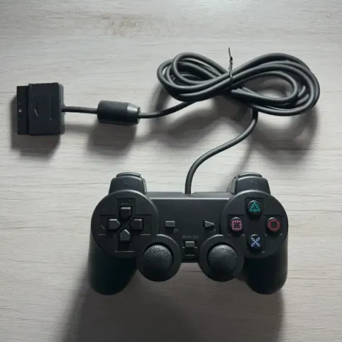 Controle paralelo com fio para PS2 (Novo)
