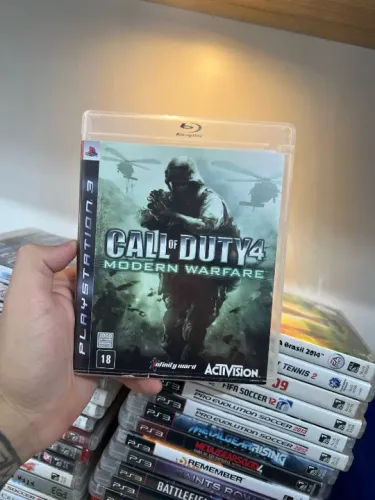 Jogo Call Of Duty 4 Modern Warfare || PS3 || USADO || Loja Física