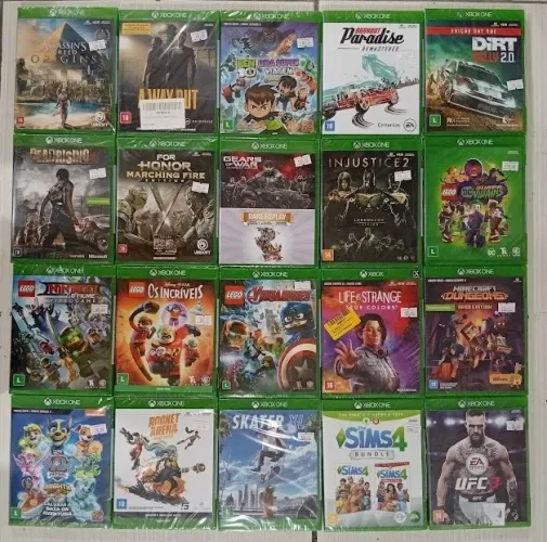 JOGO X BOX ONE NOVO LACRADO OS PREÇOS NA DESCRIÇÃO Descrever Na Compra o Jogo Escolhido