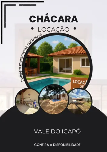 Area de lazer Locação - Vale do Igapó