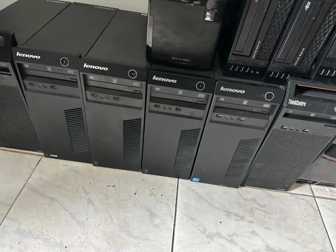 i3 terceira geração com ssd win 10 cada cpu 499,00 loja com garantia entrego