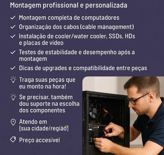 Montagem Profissional de Computadores