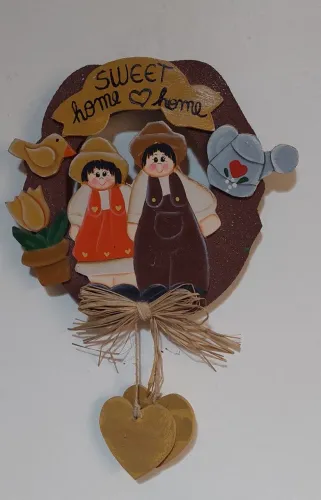 Placa Decorativa Porta Old Farm