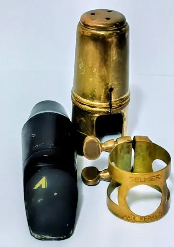 BOQUILHA SAX SOPRANO SELMER S80 C** PARIS ORIGINAL COMPLETA