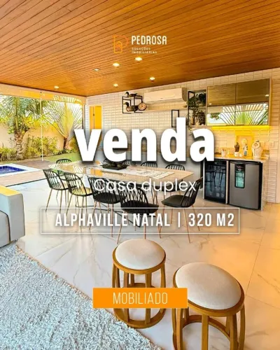 Casa em condomínio à venda com 320 m2 - 5 quartos - no bairro de Pium (Distrito Litoral)/P