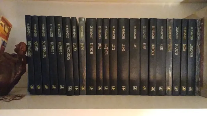 Coleção Os Pensadores - 22 Volumes (Capa Dura Azul) - Editora Nova Cultural
