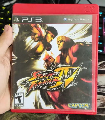Street Fighter IV - Playstation 3 (Faço olx pay)