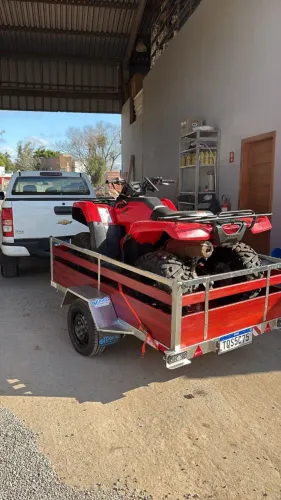Carretinha para quadriciclo