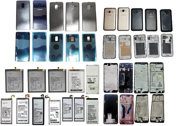 Megalote Peças Celular Samsung Carcaças Aros Tampas e Baterias Atacado