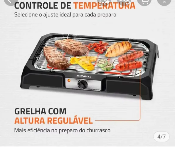 Churasquera elétrica mondial 