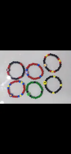 Bracelete infantil heróis vários modelos