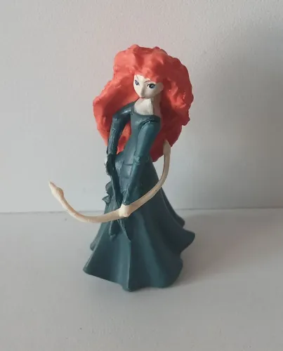 BONECO MINIATURA PRINCESA VALENTE MERIDA DISNEY PIXAR ORIGINAL BRAVE