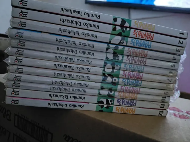 Mangá Ranma 1/2 vol 1 ao 12