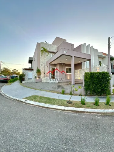 Casa de esquina com 3 dormitorios e spa, à venda, no Condomínio Reserva da Mata, em Jundia