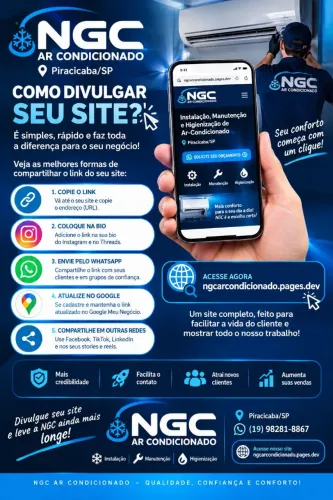 Instalação de ar condicionado