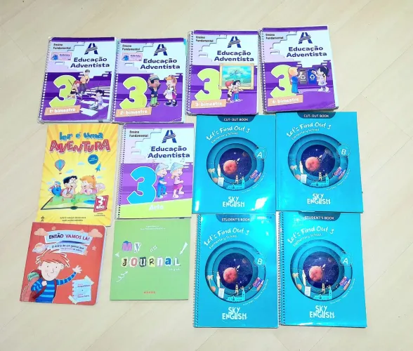 Kit Livros 3° Ano Adventista Completo