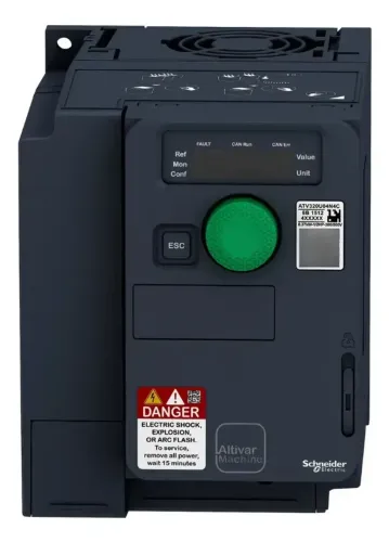 Inversor Frequência 0,5cv 380-480v Atv320u04n4c Seminovo 