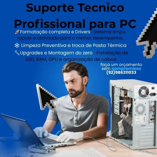 Montagem de PC Gamer, Limpeza e Manutenção | Técnico de TI