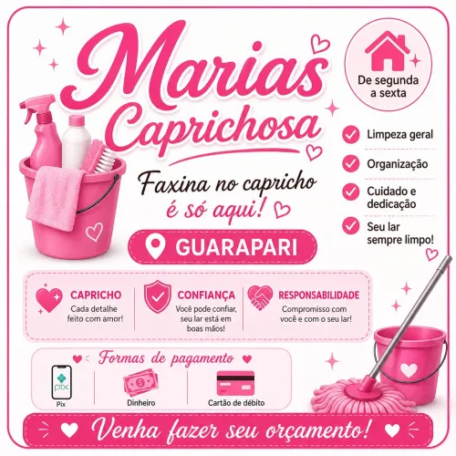 Faxinas no capricho