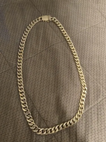 Cordão de prata maciça