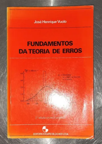 Livro/Fundamentos da Teoria de Erros - José Henrique Vuolo (2ª Edição)
