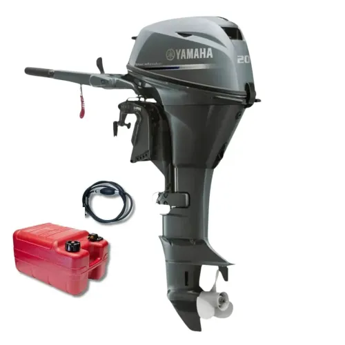 Motor Yamaha 20HP Manual 4Tempos - Motor de Popa Novo 