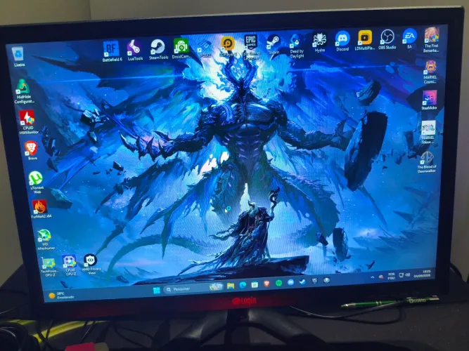 Monitor Login 19" - 1440x900 - até 72Hz
