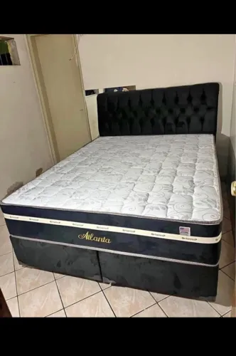 Cama King nova 