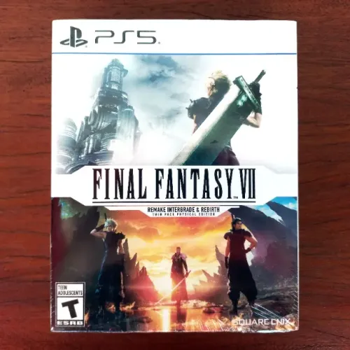 Final Fantasy VII Remake E Rebirth PS5 Twin Pack LACRADO - (AMERICANO)