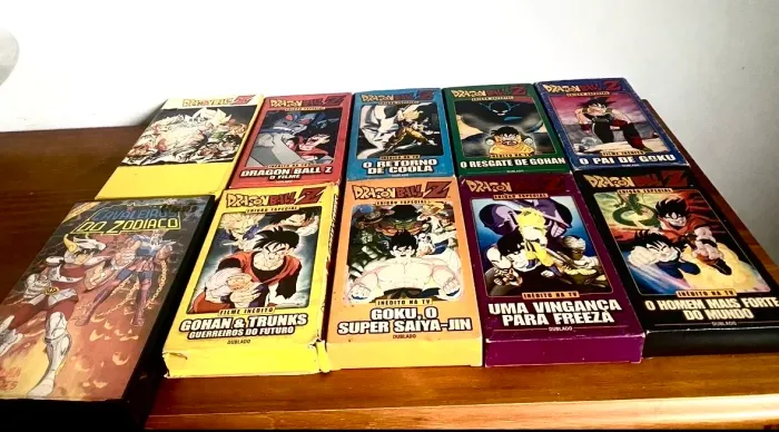 Fitas cassete filmes Dragon Ball