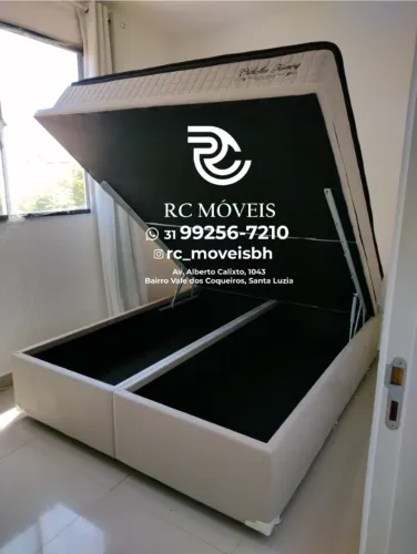 Cama Box Baú Super King 1,93x2,03 Blindado Promoção