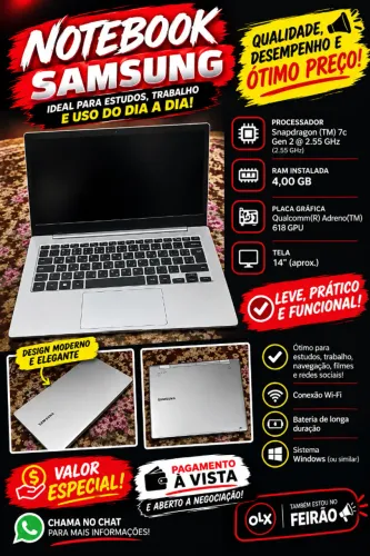 Notebook Samsung
