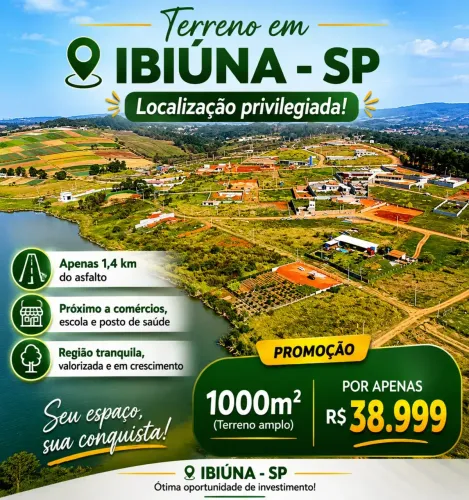 Terrenos para investimento, Lazer para sua família em meio a natureza.